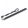 PDU-8P-2IEC Блок евророзеток для 19" шкафов