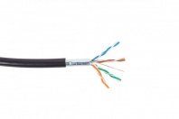 DR-141003 Витая пара Datarex категория 6,23AWG, РЕ, черный, внешний, катушка 500 DR-141003 Витая пара Datarex категория 6,23AWG, РЕ, черный, внешний, катушка 500