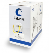 Витая пара Cabeus UTP-4P-Cat.5e-SOLID-YL Витая пара Cabeus UTP-4P-Cat.5e-SOLID-YL