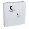 Cabeus FO-WL-16SC-K Бокс оптический настенный на 16 SC (LC duplex) со сплайс-кассетой (без пигтейлов и проходных адаптеров)