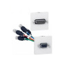 LEGRAND 078759 Модуль-адаптер HD15+5 BNC, Mosaic