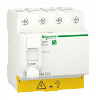 R9R65463 Устройство защитного отключения Schneider Electric 4P 63А, 300 мА (AS)