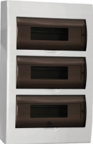 MKP12-N-04-45-41 Корпус пластиковый навесной ЩРН-Пк-45 IP41 белый IEK