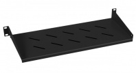 SH-J017-1U-200-BK Полка 19" перфорированная консольная 1U глубина 200 мм Cabeus 