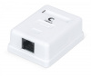 WS-8P8C-Cat.6-SH-1 Розетка компьютерная RJ-45(8P8C), категория 6, экранированная, одинарная