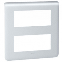 LEGRAND 079030 Декоративная рамка M45, 2Х5М, алюминиевая, Mosaic LEGRAND 079030 Декоративная рамка M45, 2Х5М, алюминиевая, Mosaic