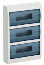 MKP12-N-36-40-05 Корпус пластиковый навесной ЩРН-П-36 IP41 белый IEK