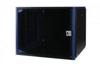 DR-600121 Шкаф телекоммуникационный настенный Datarex, 19" 9U 600х600 мм чёрный DR-600121 Шкаф телекоммуникационный настенный Datarex, 19" 9U 600х600 мм чёрный