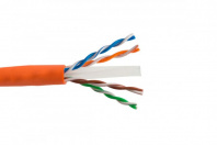 DR-141004 Витая пара Datarex категория 6,4 пары U/UTP, 23AWG (жила 0,58), LSZH (нг(А)-HF), оранжевый DR-141004 Витая пара Datarex категория 6,4 пары U/UTP, 23AWG (жила 0,58), LSZH (нг(А)-HF), оранжевый
