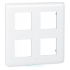 LEGRAND 078838 Декоративная рамка M45, 2Х2Х2М, белая, Mosaic
