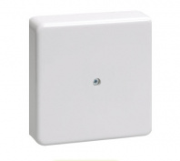UKO10-100-100-044-K01 Коробка распаячная КМ41222 для открытой проводки 100х100х44 мм белая (6 клемм 6мм2) IEK UKO10-100-100-044-K01 Коробка распаячная КМ41222 для открытой проводки 100х100х44 мм белая (6 клемм 6мм2) IEK