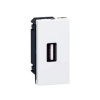 LEGRAND 078761 Модуль розетки для подключения устройств USB, 1М, Mosaic
