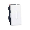 LEGRAND 079232 Выключатель кнопочный, 1M, 6А, с подсветкой, алюминиевый, Mosaic
